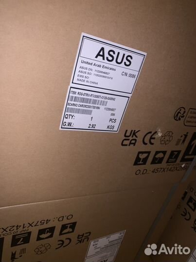 3080 TI asus ROG strix OC новые