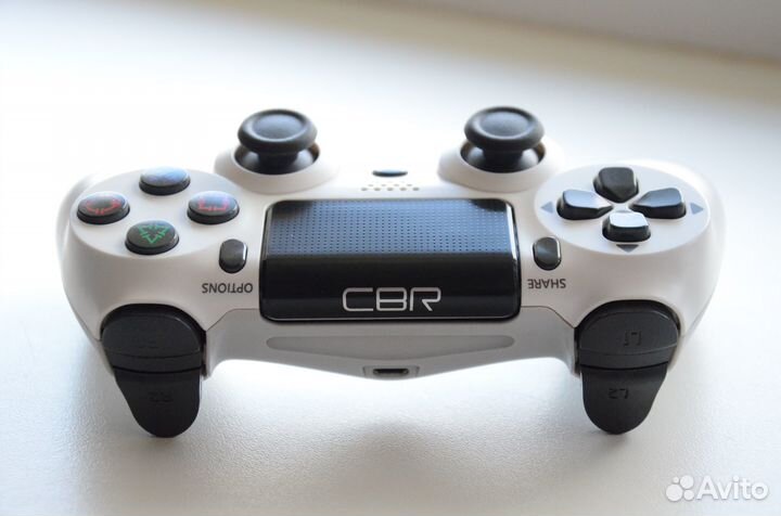 Геймпад CBR CBG 960 White PS4/PC BT/microusb