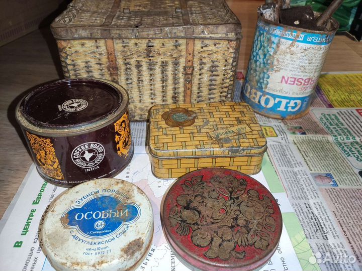 Банка жестяная СССР