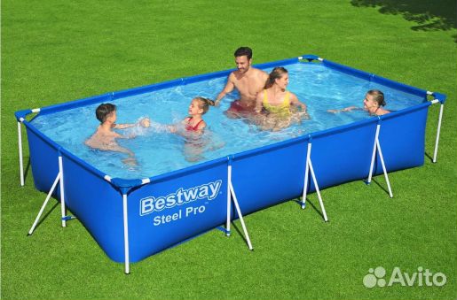 Бассейн каркасный Bestway Steel Pro