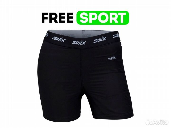 Боксеры swix RaceX wind жен. черный