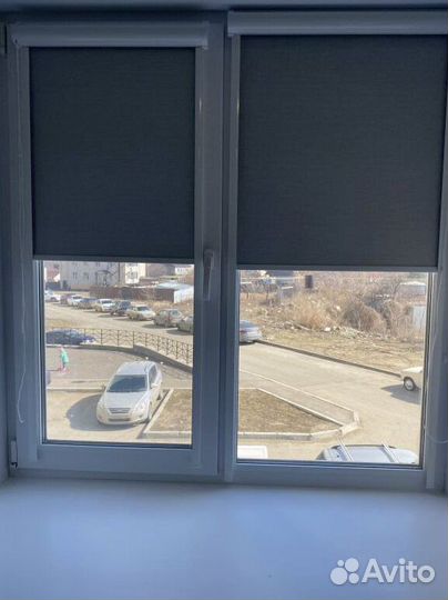 Рулонные шторы блэкаут в коробе E6208