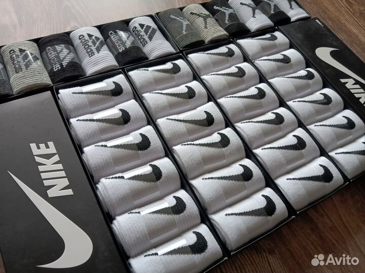 Носки Nike Adidas Reebok Lacoste