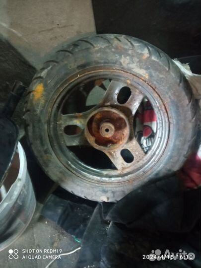 Переднее колесо Honda dio