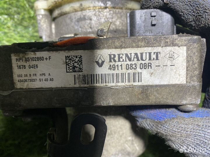 Электроусилитель руля Renault Duster с дефектом