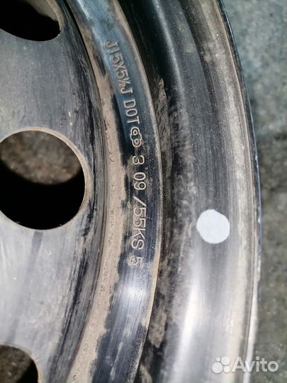 Диск R15 штамповка