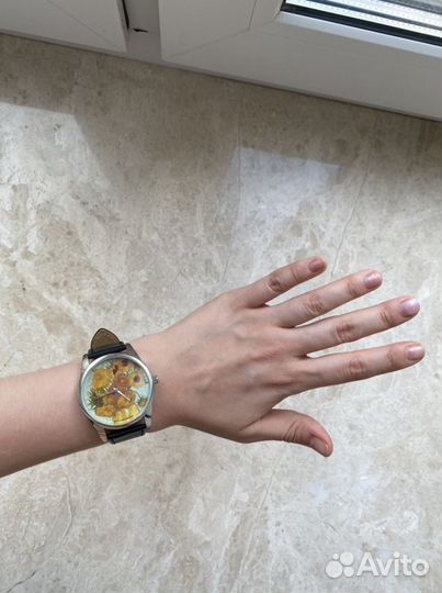 Часы Mitya Veselkov с подсолнухами Ван Гога