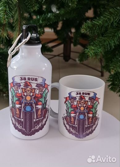 Бутылка для воды алюминиевая 500мл