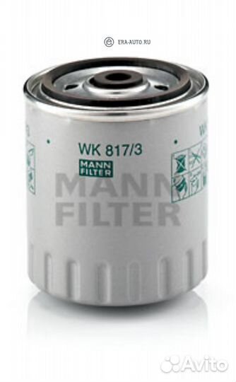 Mann-filter WK817/3X Фильтр топливный MB/ssangyong