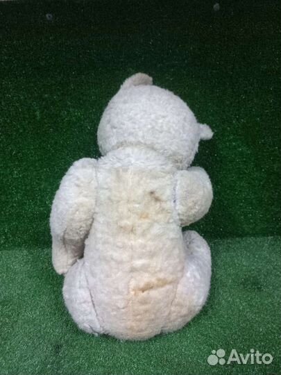 Плюшевый медведь опилковый СССР