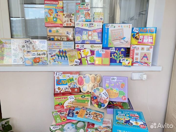 Новые развивающие игры