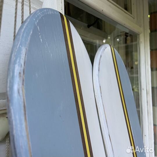 Весло декоративное деревянное