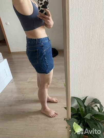 Шорты джинсовые Pull and Bear