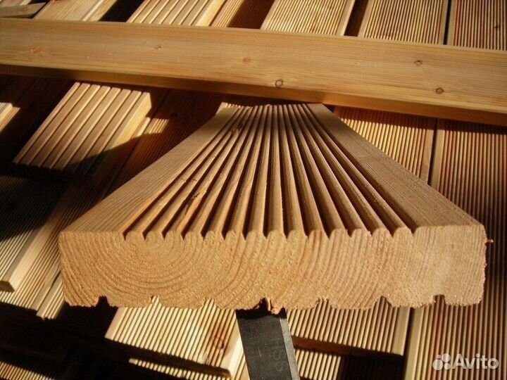 Доска для террасы : Хвоя, Сорт - любой, все размер