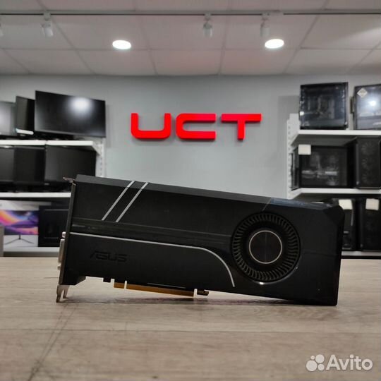 Видеокарта asus geforce GTX1080 turbo 8Гб