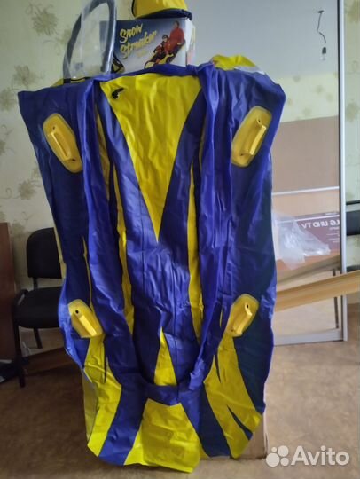 Сноуборд пвх для катания зимой с возвышенности