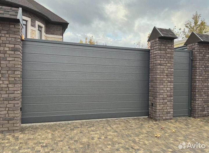 Секционные ворота