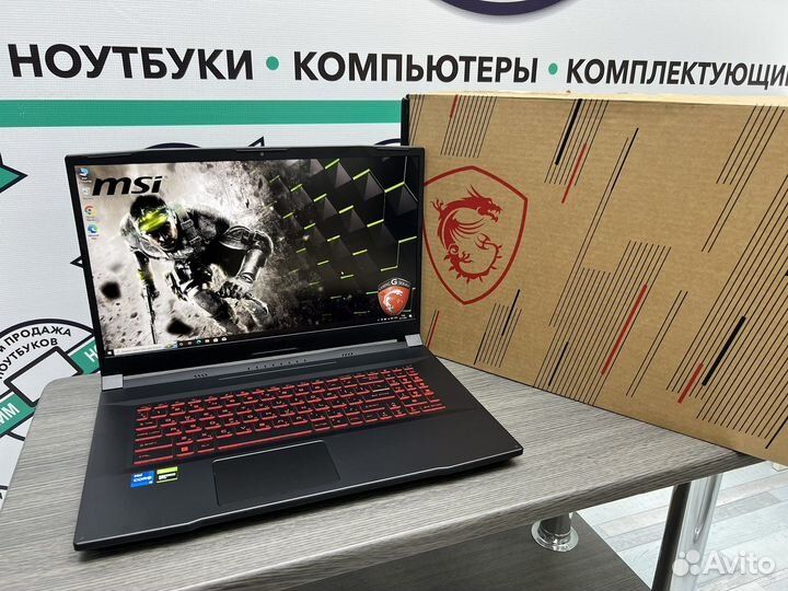 2022 огромный MSI 12 ядер i5 8Gb GTX1650 DDR6 SSD