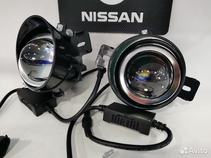 Птф bi-led линзы Nissan Qashqai 1 ближний /дальний