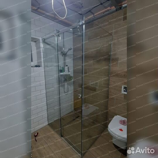 Душевая стеклянная кабина новая