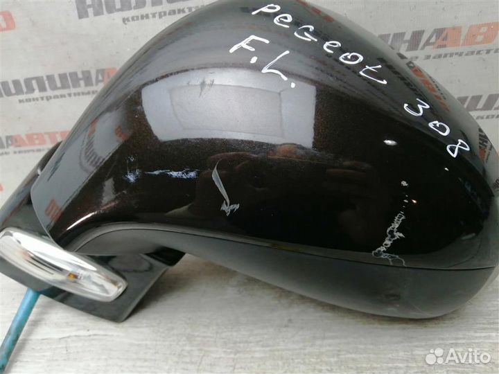 Зеркало левое Пежо 308 408