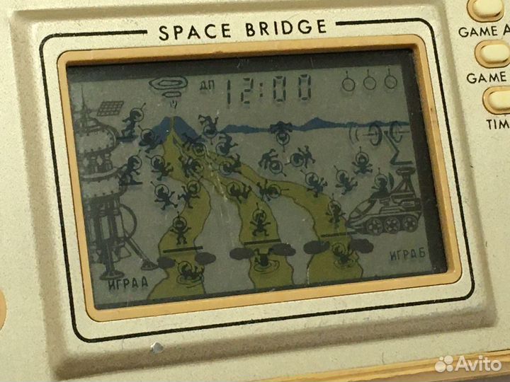 Космический мост Игра на экране Электроника им 09