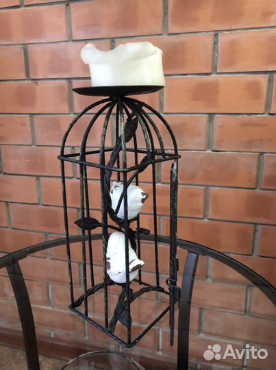 Подсвечник кованный