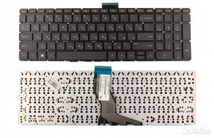 Клавиатура HP Pavilion 15-au101ur черная