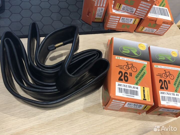 Велосипедная камера 20, 24, 26 дюймов