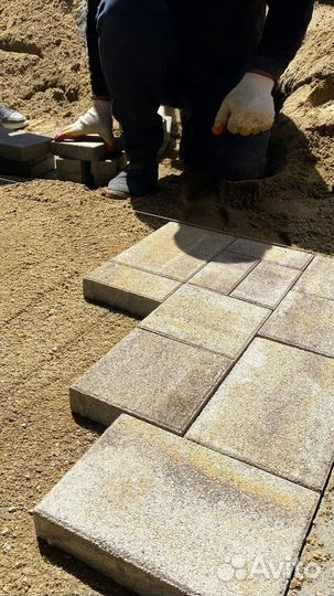 Брусчатка тротуарная плитка от завода