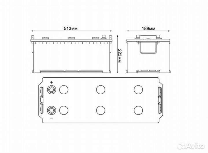 Аккумуляторы Грузовые Новые с доставкой по России