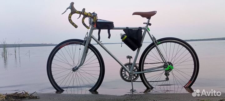 Шоссейный велосипед хвз спутник 1978года
