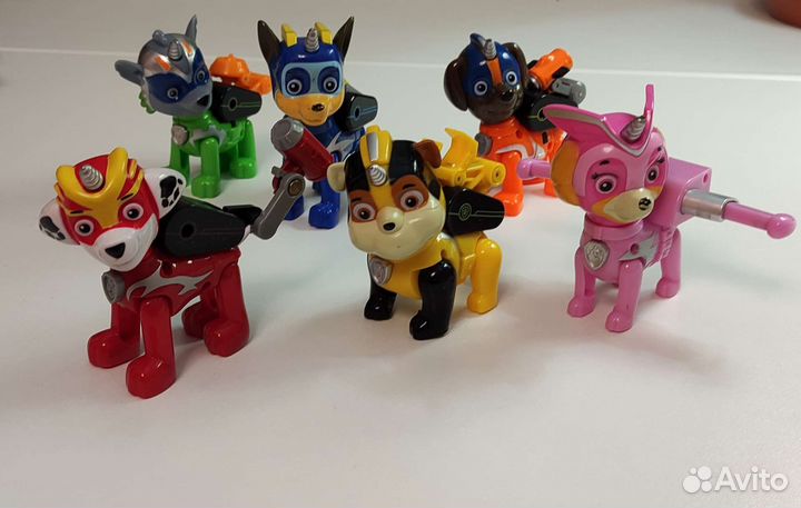 Щенячий патруль набор игрушек, щенки единороги