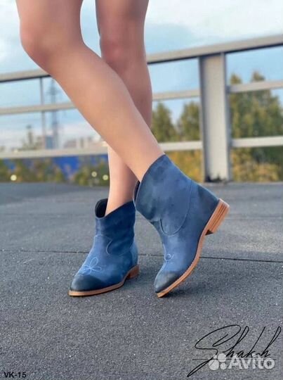 Ботильоны натуральная кожа новые 37 38 39