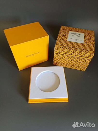 Коробка + флакон от morning chess vilhelm