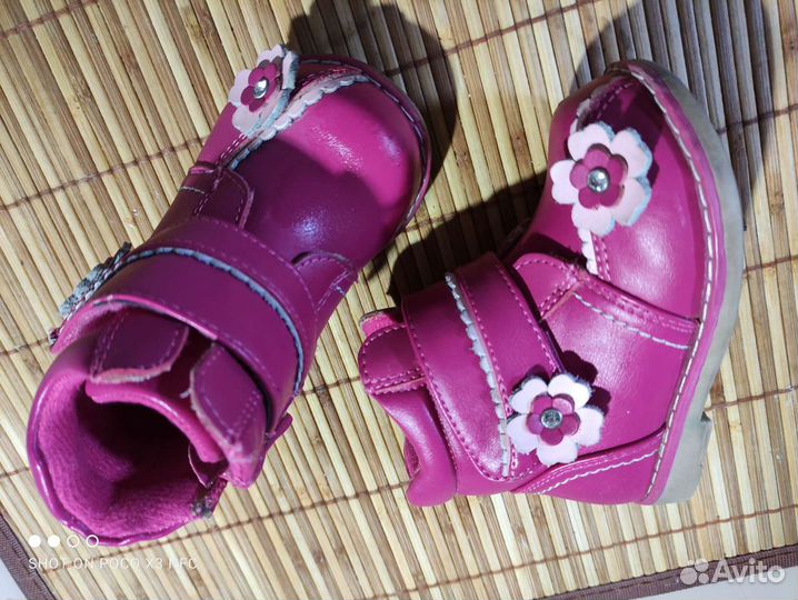 Ботинки для девочки 20 размер