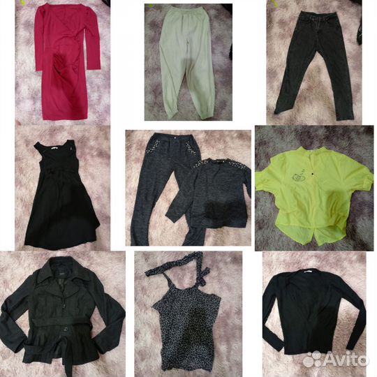 Женские вещи пакетом 46 48 размер 50 шт