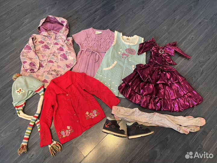 Вещи пакетом на девочку 2-4 года