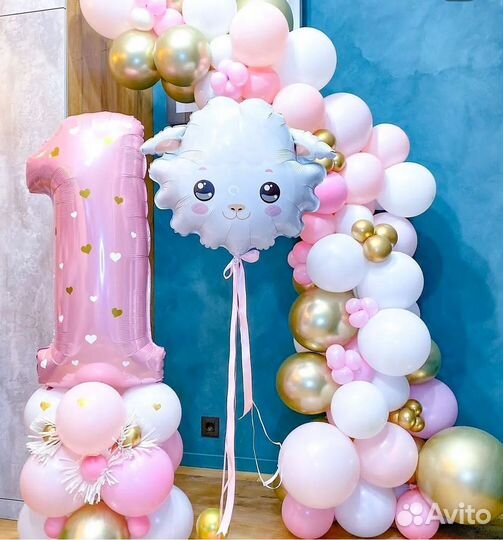 Шары с гелием оформление праздников