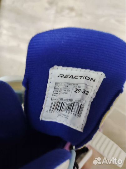 Роликовые коньки детские с защитой