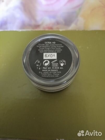 Пудра Make up for ever ultra HD