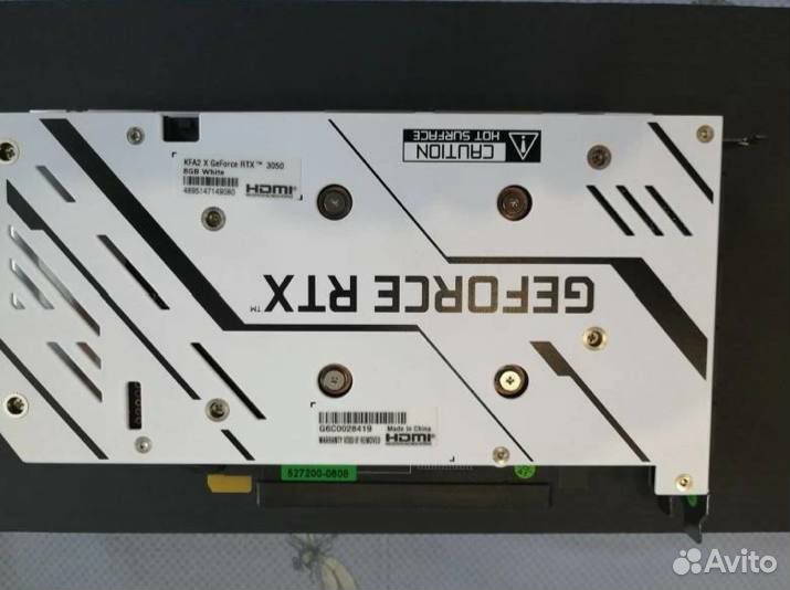 Видеокарта KFA2 GeForce RTX 3050 X White