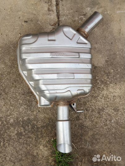 Глушитель Audi 4h0253612