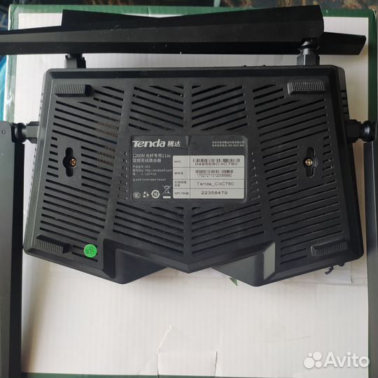 Wi-Fi Роутер Тенда ас 6