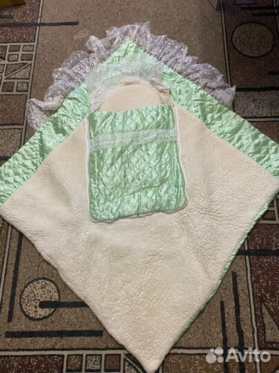 Конверт на выписку зимний