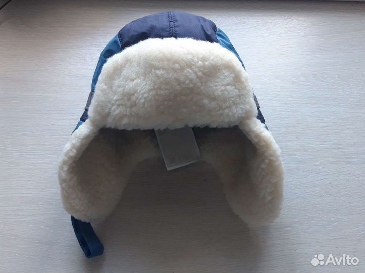 Шапка для мальчика новая 54р-р зима
