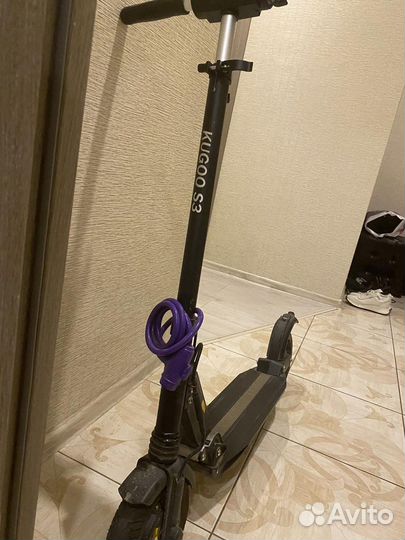 Электросамокат kugoo s3