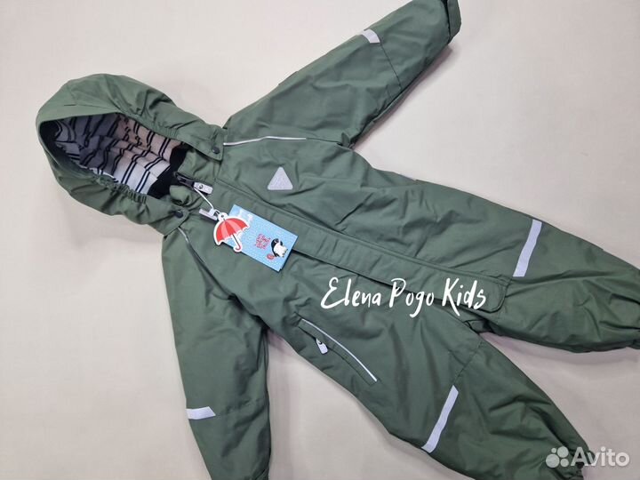 Демисезонный комбинезон Pogo Kids 80-110 новый