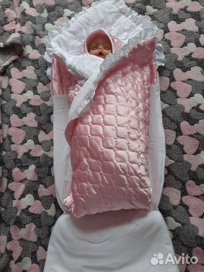 Конверт одеяло на выписку