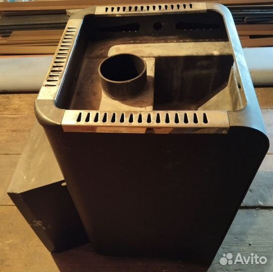 Газо-дровяная банная печь